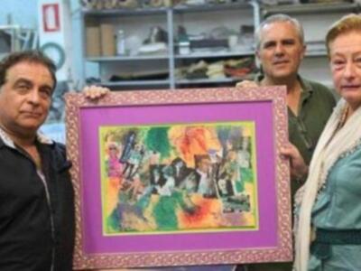 Miguel Caiceo inaugura su primera exposición de pintura este lunes en Abades