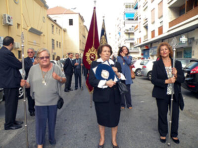 Procesión de la Virgen de la Sierra en Sevilla&#8207;