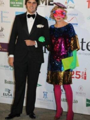 Fiesta de gala y mascaras en los Reales Alcázares de Sevilla  