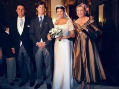 Cary Lapique y Ana Gamazo de boda en Sevilla