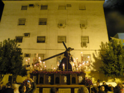 El Nazareno de la Bondad visito el Hospital de la Macarena