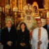 Los trasplantados hepáticos ante su patrona