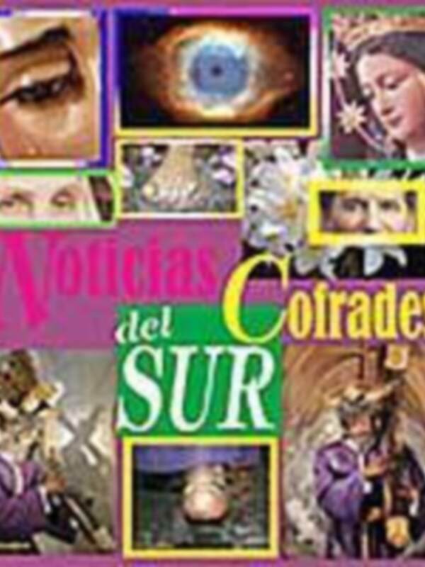 Portada de 'Noticias Colrades del Sur', con imágenes de ojos y rostros de mujeres.