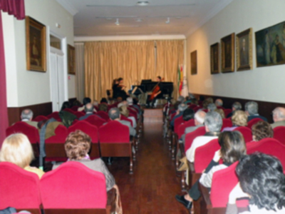 Concierto de violín, violonchelo y piano, por el Trío Anira en el Ateneo Sevillano