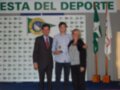 Premiación en la Fiesta del Deporte del Club Náutico de Sevilla.