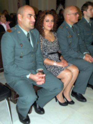 En la Parroquia de San Pio X  de Viar, perteneciente a la pedanía de Alcalá del Río,  se confirmaron espiritualmente varios agentes de la guardia civil.