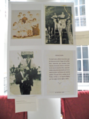 Galería de la Exposición grafica y fotográfica de la efeméride de los 200 años de cultos de Septenario de la Soledad de Alcalá del Río (Sevilla)