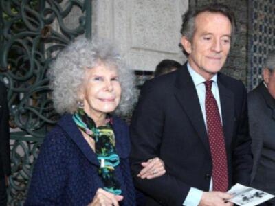 Los duques de Alba asisten al pregón del costalero que dio Rafael Peralta