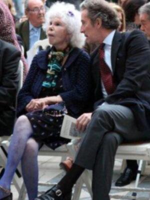 Los duques de Alba asisten al pregón del costalero que dio Rafael Peralta