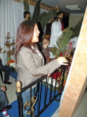 . X Exaltación de la saeta en la Asociación de vecino El Pueblo