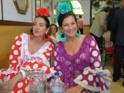 José Joaquín Gallardo disfrutan de la feria