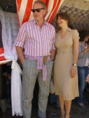 Numerosos personajes conocidos en Feria de Sevilla 2012