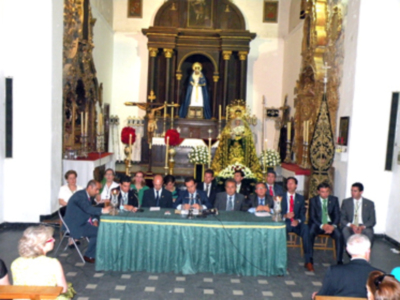 Gran expectación en el cabido de Elecciones de la Hermandad de la Vera-cruz de Alcalá del Rio.