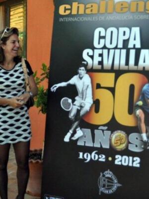 Arantxa Sánchez Vicario en Sevilla