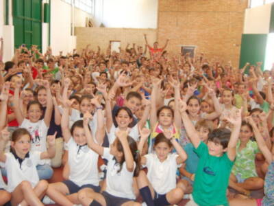 Clase magistral de Blanca Manchón en el Colegio Compañía de María