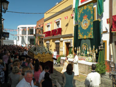Procesión del Corpus Christi de la Villa de Alcalá del Río 2012 (Sevilla)