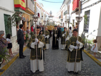 Procesión del Corpus Christi de la Villa de Alcalá del Río 2012 (Sevilla)