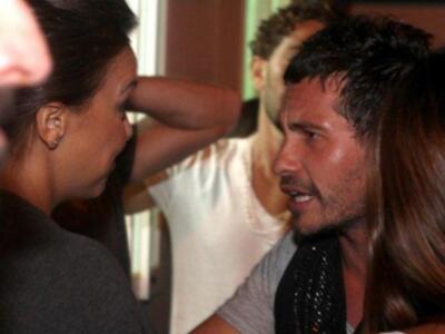 Chenoa con su novio Curi Gallardo, coincide con su ex, David de María