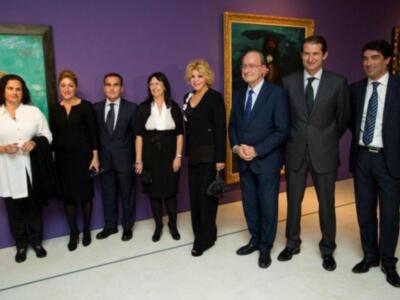 La baronesa Thyssen en Málaga tras el acercamiento a su hijo Borja