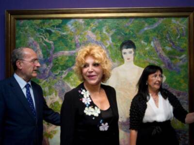 La baronesa Thyssen en Málaga tras el acercamiento a su hijo Borja
