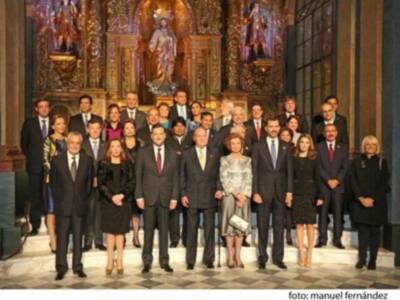 Los reyes y los príncipes en la inauguración de la cumbre iberoamericana