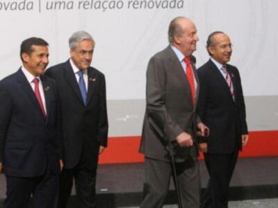 El rey en la cumbre iberoamericana