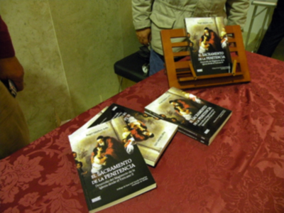 Sevilla. Presentación del libro de Ángel Sánchez Solís El Sacramento de la Penitencia en el Seminario Metropolitano de Sevilla.