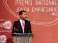Premio Nacional Joven Empresario 2012. Organizado por CEAJE (Confederación Española de Jóvenes Empresarios).