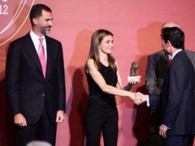 Los príncipes de Asturias en Cádiz para entregar el XIII premio nacional joven empresario