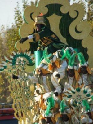 Sergio Ramos y Pilar Rubio fueron a ver a Davila Miura convertido en rey Baltasar.