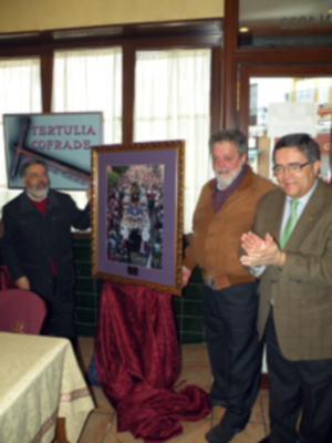 Sevilla. La tertulia Cruz de Carey, presento su anual cartel cofrade 2013