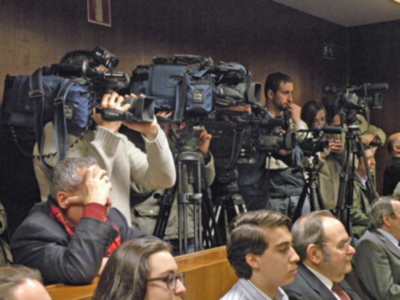 El cartel de la Semana Santa sevillana 2013 atrapado en una pintura
