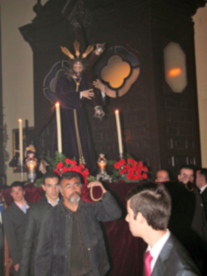 Procesión del Vía-crucis del Nazareno de Alcalá del Rio