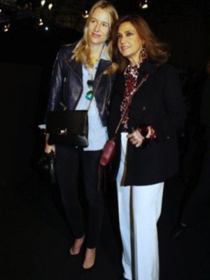 Marina Danko con su novio Manuel Blanco en SIMOF