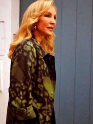 Carmen Lomana en la Semana Santa sevillana