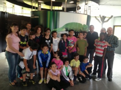 Comienzan las visitas de los colegios al Centro de interpretación de la naturaleza y el litoral El Camaleón (Chipiona)