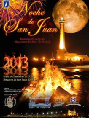 La hoguera de San Juan hará referencia a la crisis con una figura que representa a un evasor fiscal(Chipiona) 