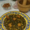 Espinacas con garbanzos