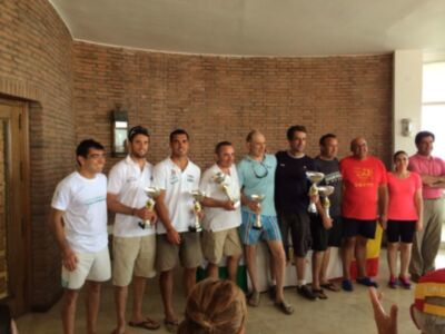 Los regatistas del CAND se hacen con casi la totalidad de premios en la última Copa de Andalucía de Catamarán(Chipiona)