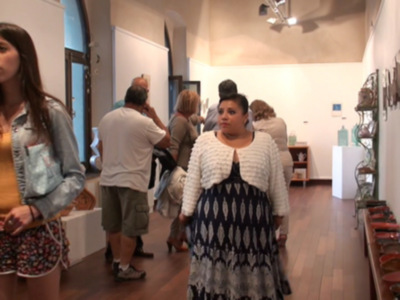 La muestra colectiva ÂMenos es másÂ del grupo ceramista Ayava abre el ciclo de exposiciones de verano en el Castillo de Chipiona 