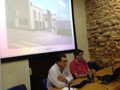 Deportes busca con los clubes locales la mayor eficiencia del edificio polifuncional que se construirá en breve(Chipiona) 