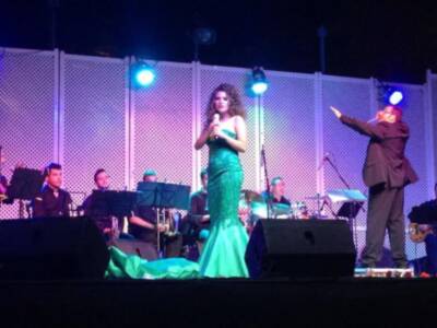 Rocío Jurado presente en la voz de Laura Gallego.-(Chipiona)