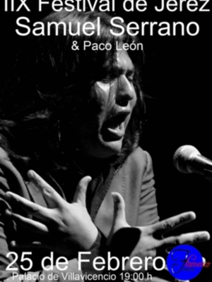 Samuel Serrano ofrecerá un recital en el Festival de Jerez 