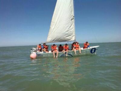 Santi Nieto tercero en la primera prueba del Ranking Nacional de Catamaranes Clase A(Chipiona)