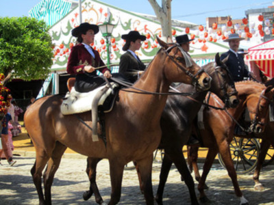 Martes 21 de Abril de 2015, paseo a caballo