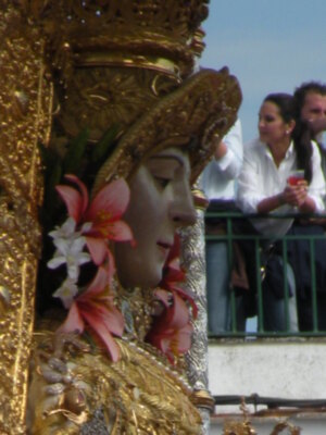 La virgen del Rocío, Reina de Almonte
