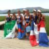 Las promesas de remo del Club Náutico Sevilla, subcampeonas de España 