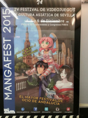 IV Festival de Videojuegos y Cultura Asiática de Sevilla.