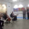 Castro Crespo sorprende al unir música y pintura en la nueva sala  Fundación Caja Rural del Sur en Sevilla