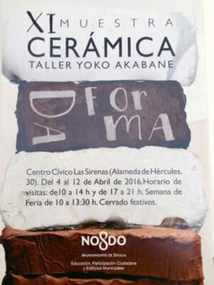 XI Muestra de Cerámica en Sevilla  Taller YOKO AKABANE
